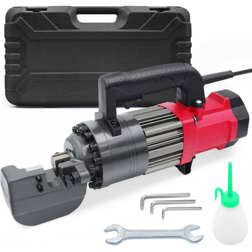 KIWDZFU Electric Hydraulic Rebar Cutter 1400-Watts Portable Fast Cutting Speed 2-3s Cuts 4-22mm Durable Low Noise Easy Operation (1)