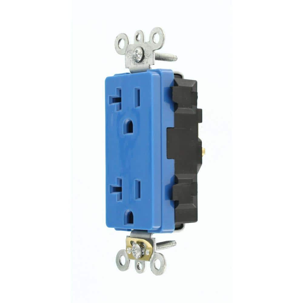 Leviton Decora Plus Amp 125 V Lev-Lok Modular Duplex Outlet/Receptacle, (1-Pack) (2)