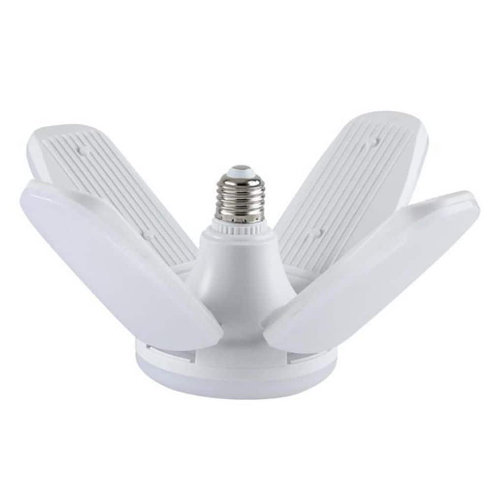 Lukyamzn 500-Watt LED Garage Light 6500K Cool White E26/E27 Base for Outdoor Factory Warehouse Barn Backyard (1)