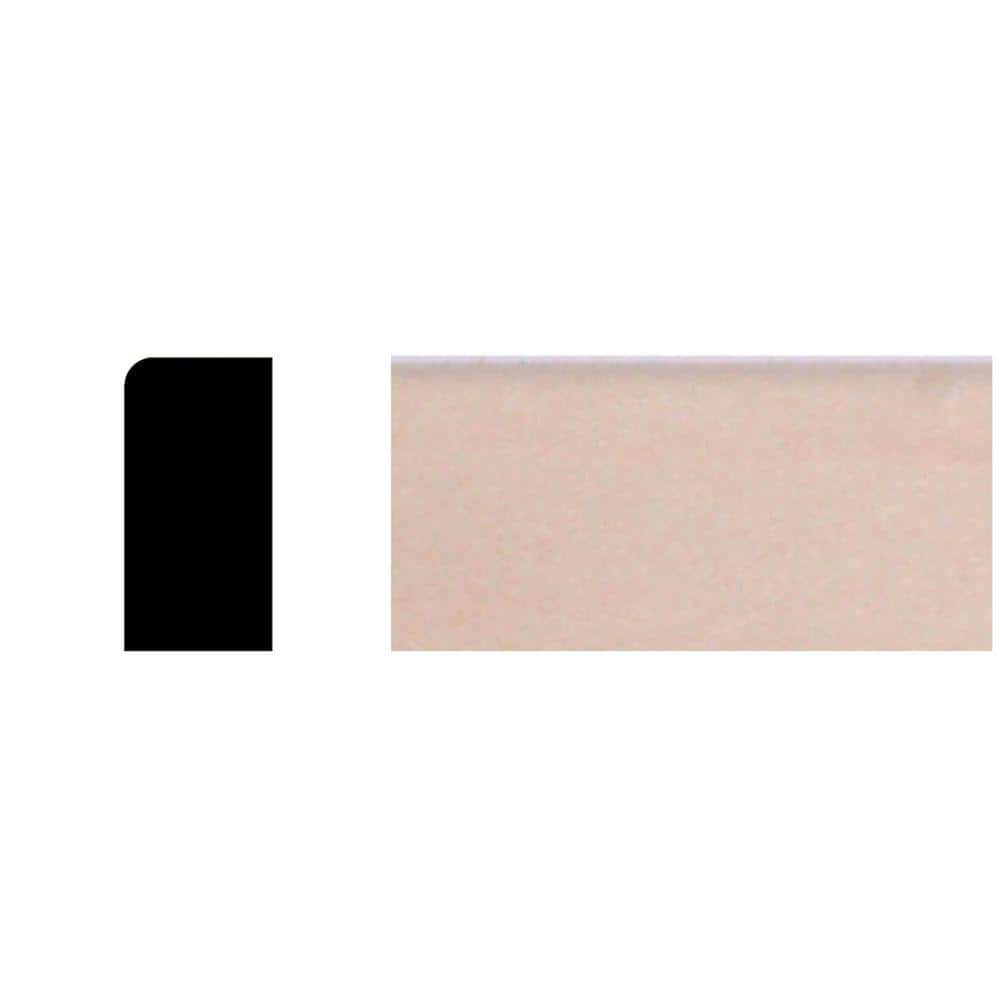 HOUSE OF FARA 7/16 in. D x 13/16 in. W x 48 in. L Unfinished Basswood Wood Craftsman Mullion Shoe Moulding