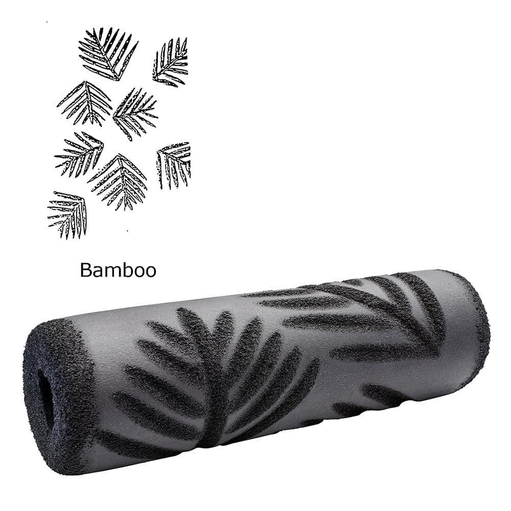 ToolPro 9 in. Bamboo Textured Foam Roller Cover (2)