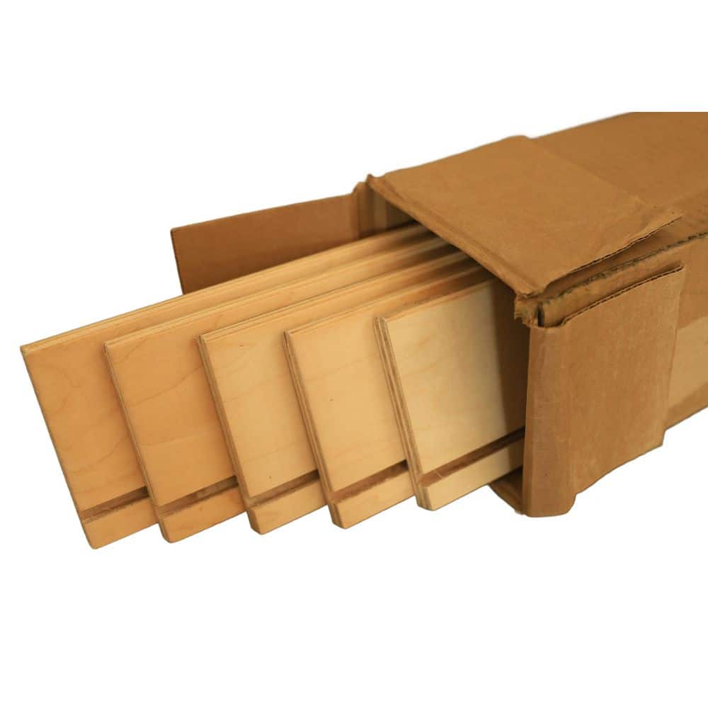 Columbia Forest Products 1/2 in. X 4 in. X 96 in. PureBond Maple Plywood Project Panel Drawer Side (5-pack) (2)