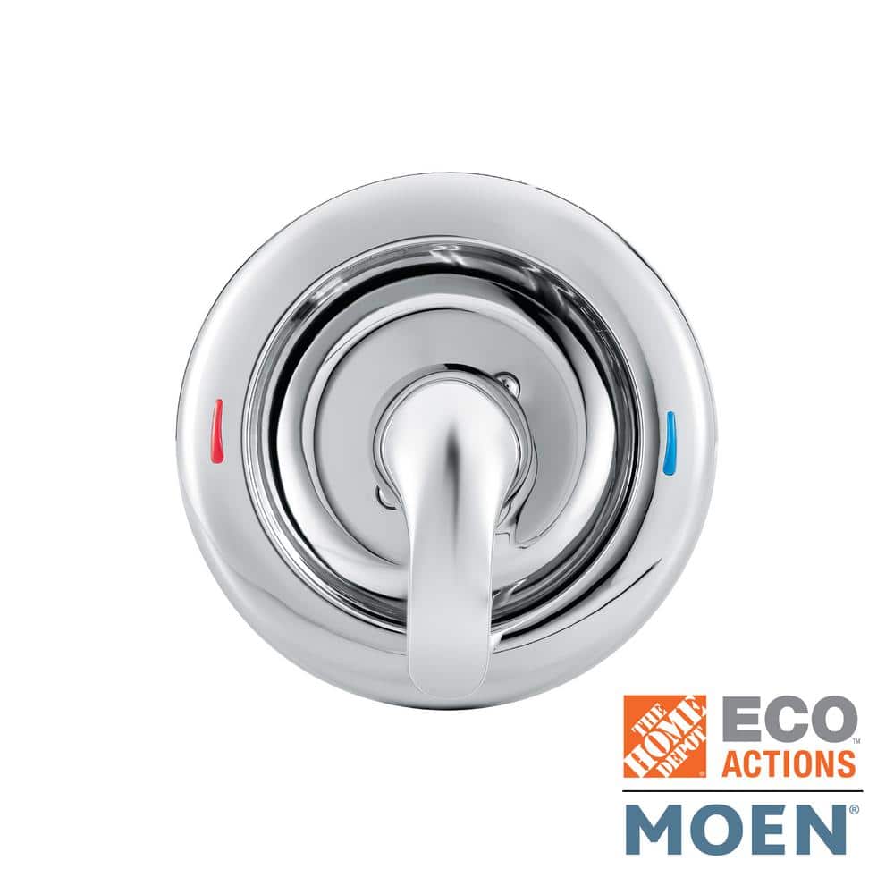MOEN Chateau Lever Posi-Temp 1-Handle Shower Valve Trim Kit in Chrome (Valve Not Included)