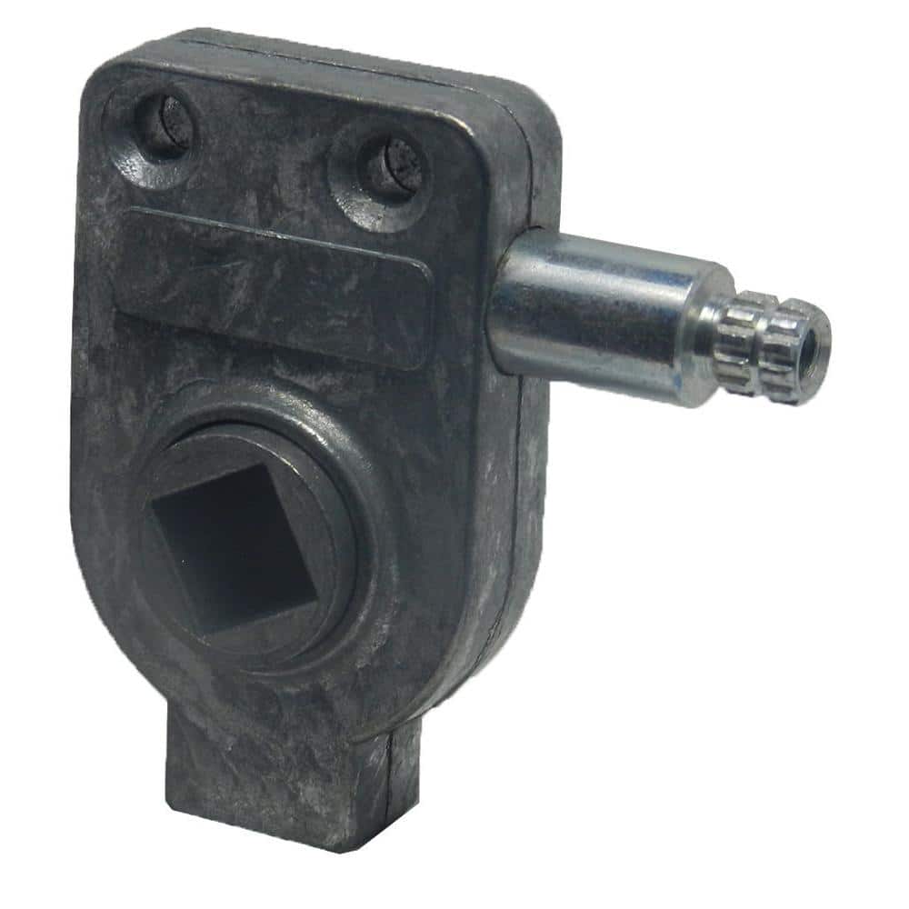 Barton Kramer 1-3/8 in. Unfinished Zinc Right Hand Mobile Home Awning Window Side Mount Torque Window Operator (1)