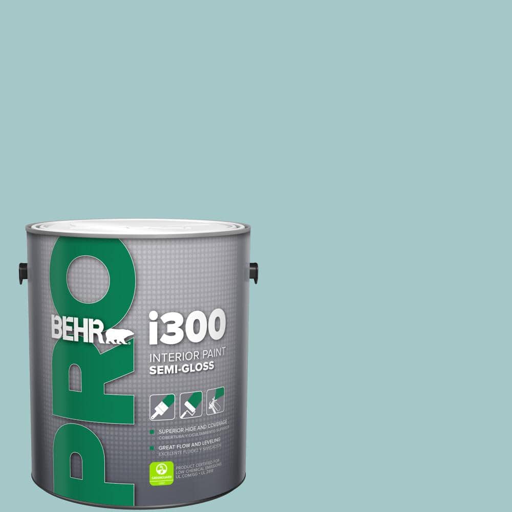BEHR PRO 1 gal. #PPU13-10 Ocean Boulevard Semi-Gloss Interior Paint