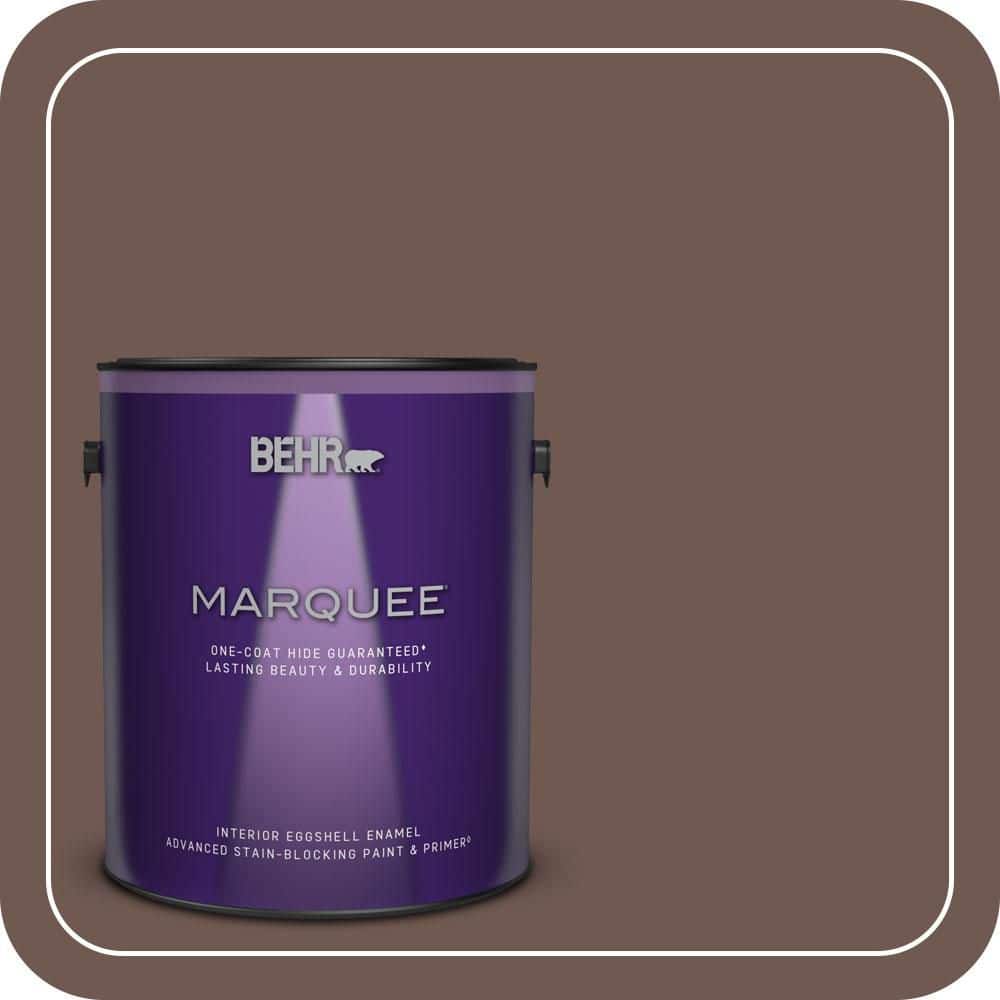 BEHR MARQUEE 1 gal. #MQ2-34 Bistro One-Coat Hide Eggshell Enamel Interior Paint & Primer (1)