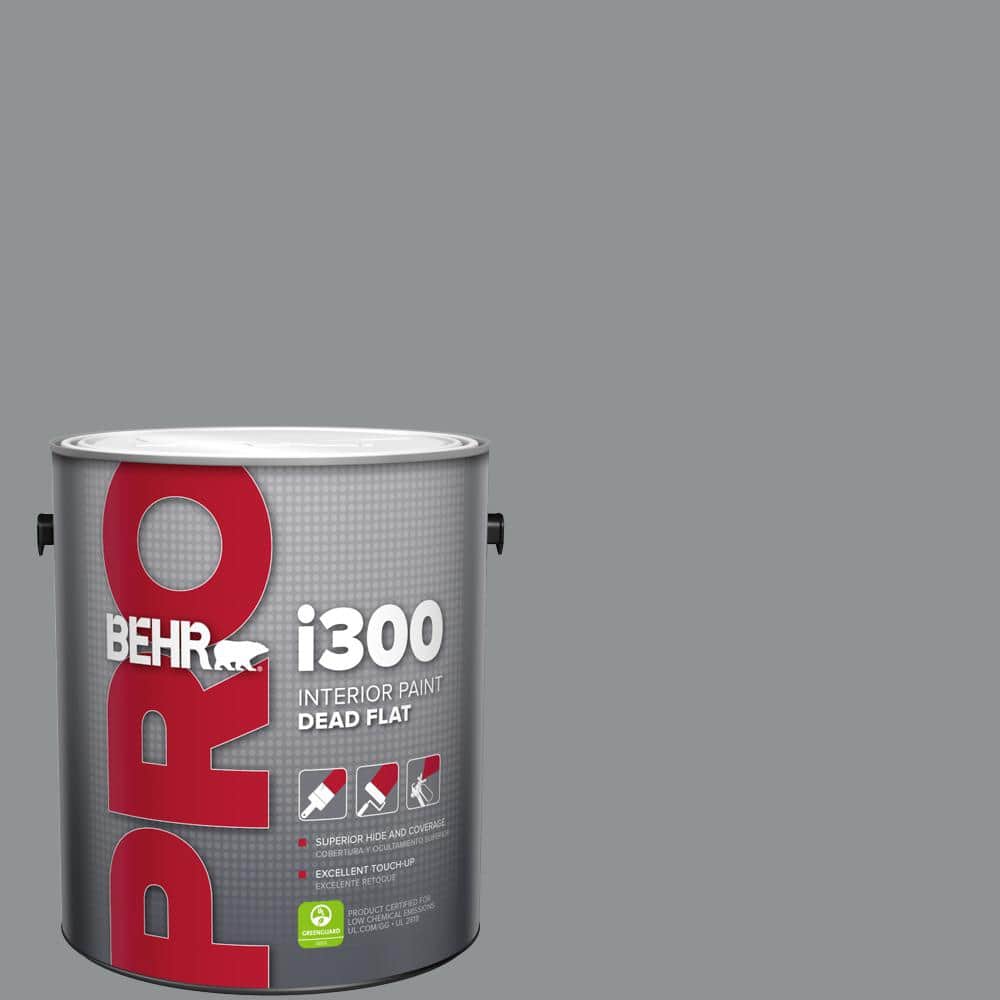BEHR PRO 1 gal. #770F-4 Gray Area Dead Flat Interior Paint