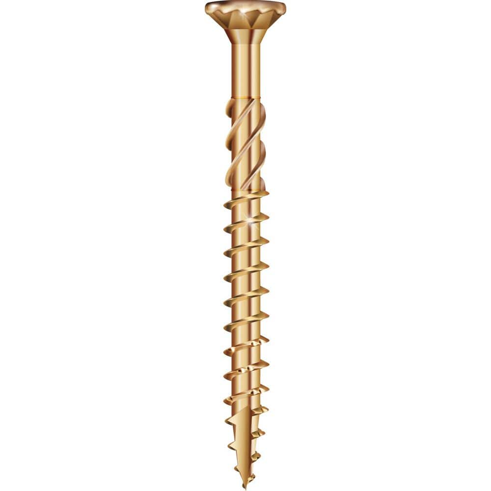 GRK Fasteners #10 . Star Drive Torx Bugle Head Multi-Purpose Wood Screw (2)