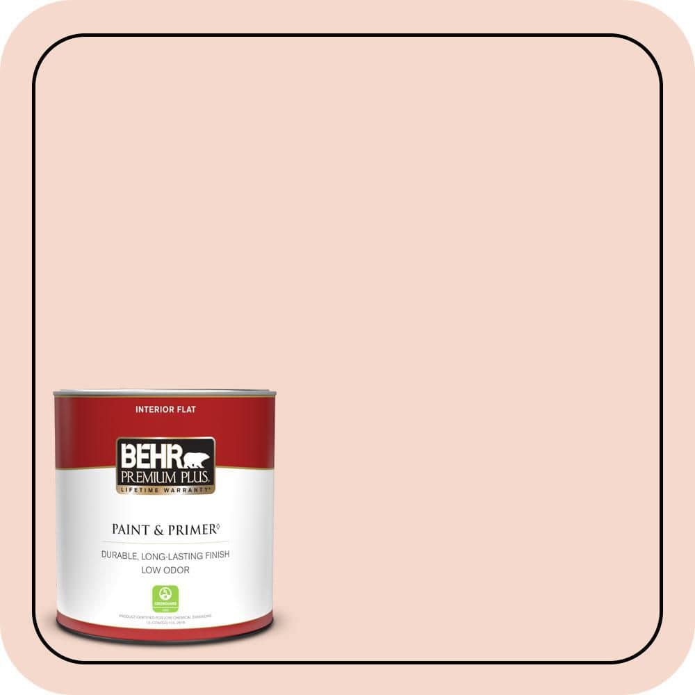 BEHR PREMIUM PLUS #M190-1 Pink Sea Salt Enamel Low Odor & Primer (1)