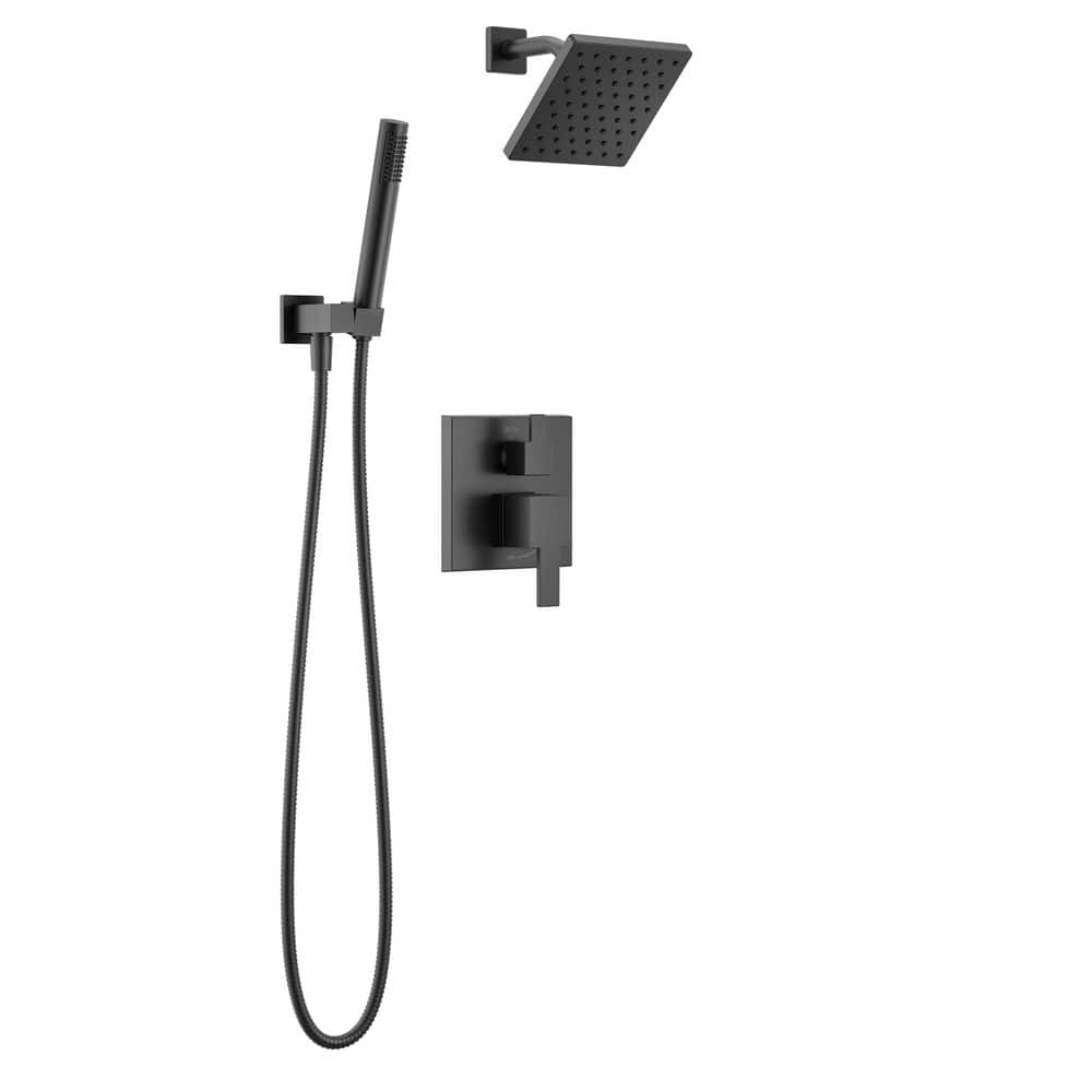 Delta Modern 2-Handle Shower Trim Kit with Hand Shower (Valve Not Included) (1)