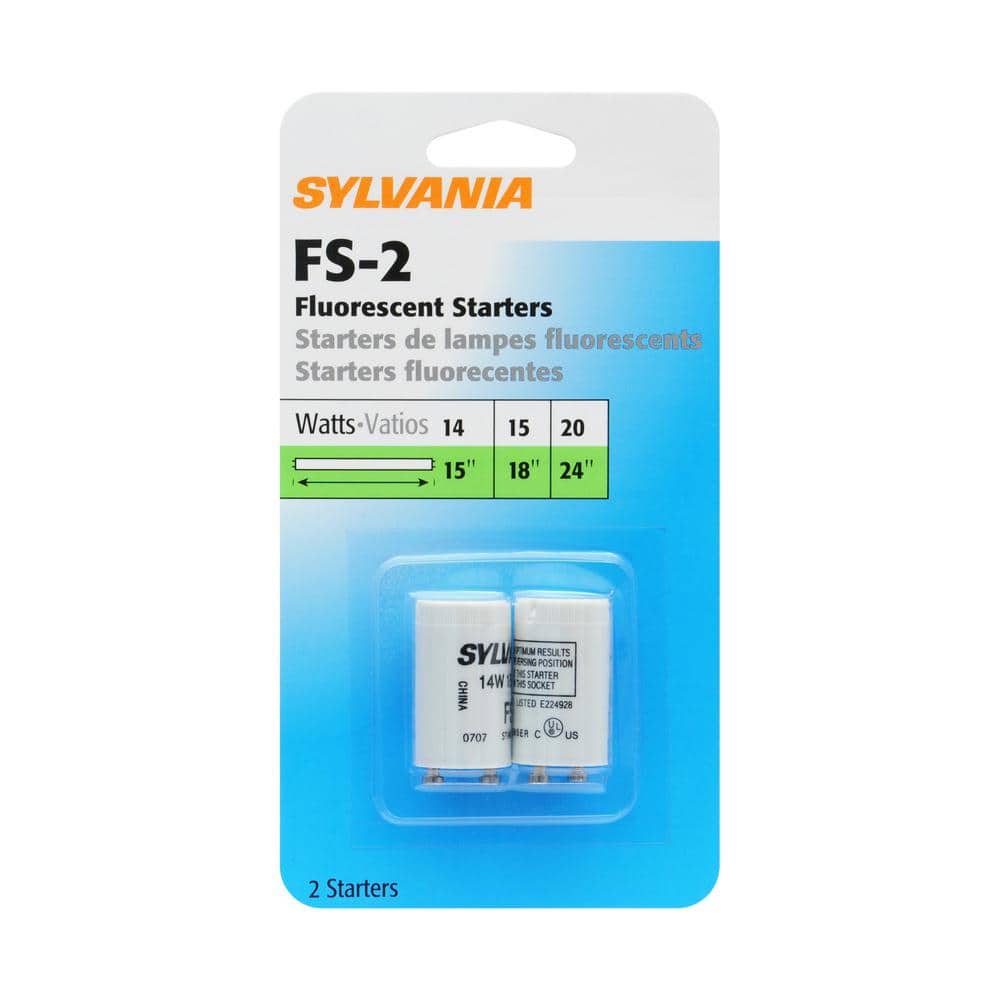 Sylvania Fluorescent Starters (2-Pack) (3)