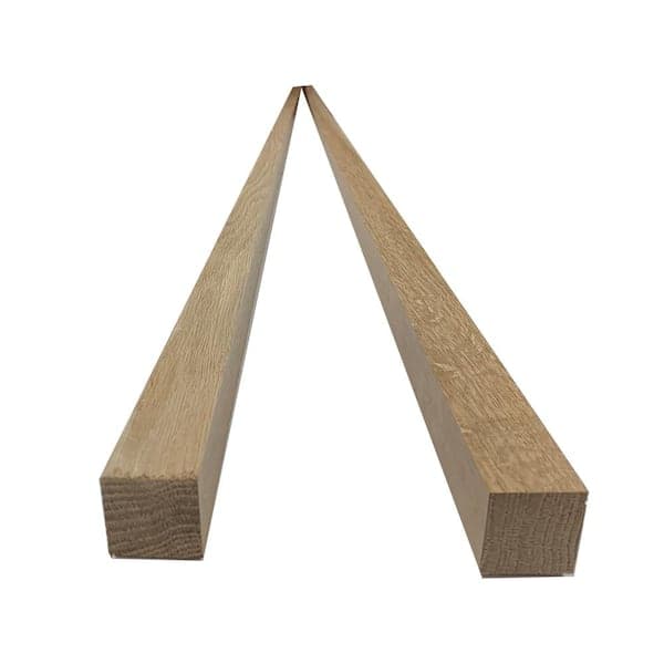 Swaner Hardwood 2 in. x 2 in. x Random Length KD Red Oak S4S Board (2)