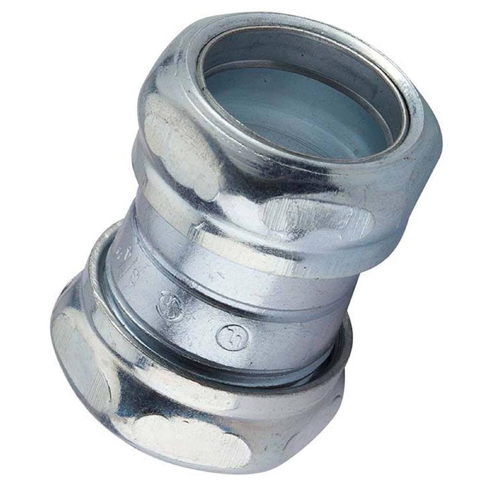 Halex 1-1/2 in. Electrical Metallic Tube (EMT) Compression Coupling (2)