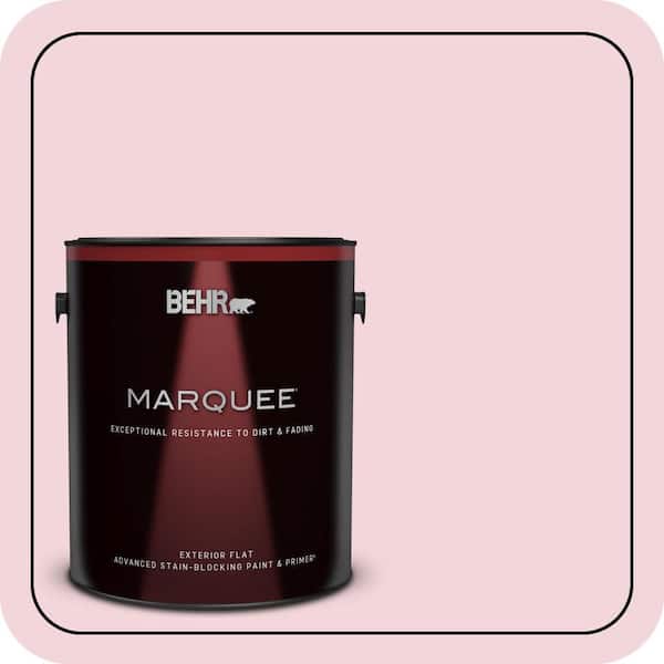 BEHR MARQUEE 1 gal. #P140-1 Summer Crush Flat Exterior Paint & Primer (2)