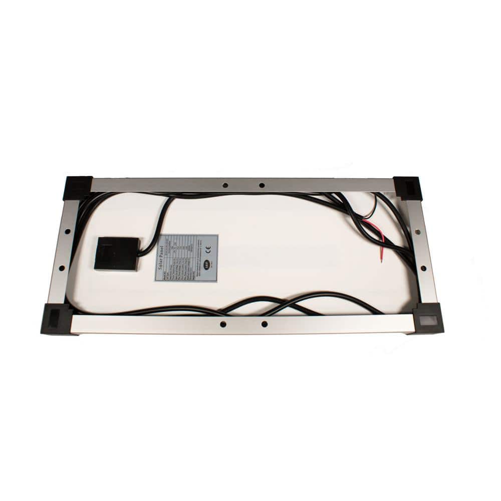 GHOST CONTROLS 10-Watt Premium Monocrystalline Solar Panel Kit for Automatic Gate Openers (3)
