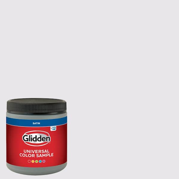 Glidden 8 oz. PPG1247-1 Orchid Mist Satin Interior Paint Sample (2)