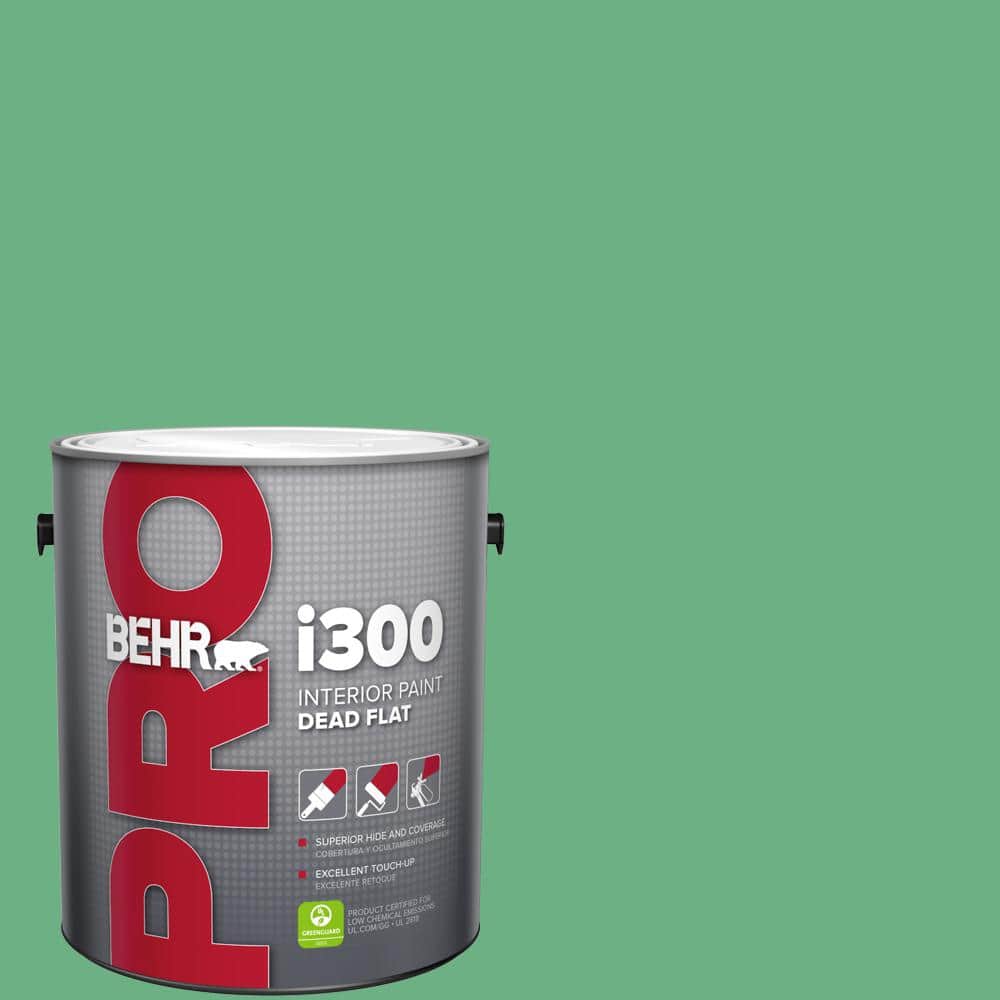 BEHR PRO 1 gal. #P410-5 Lily Pads Dead Flat Interior Paint (1)
