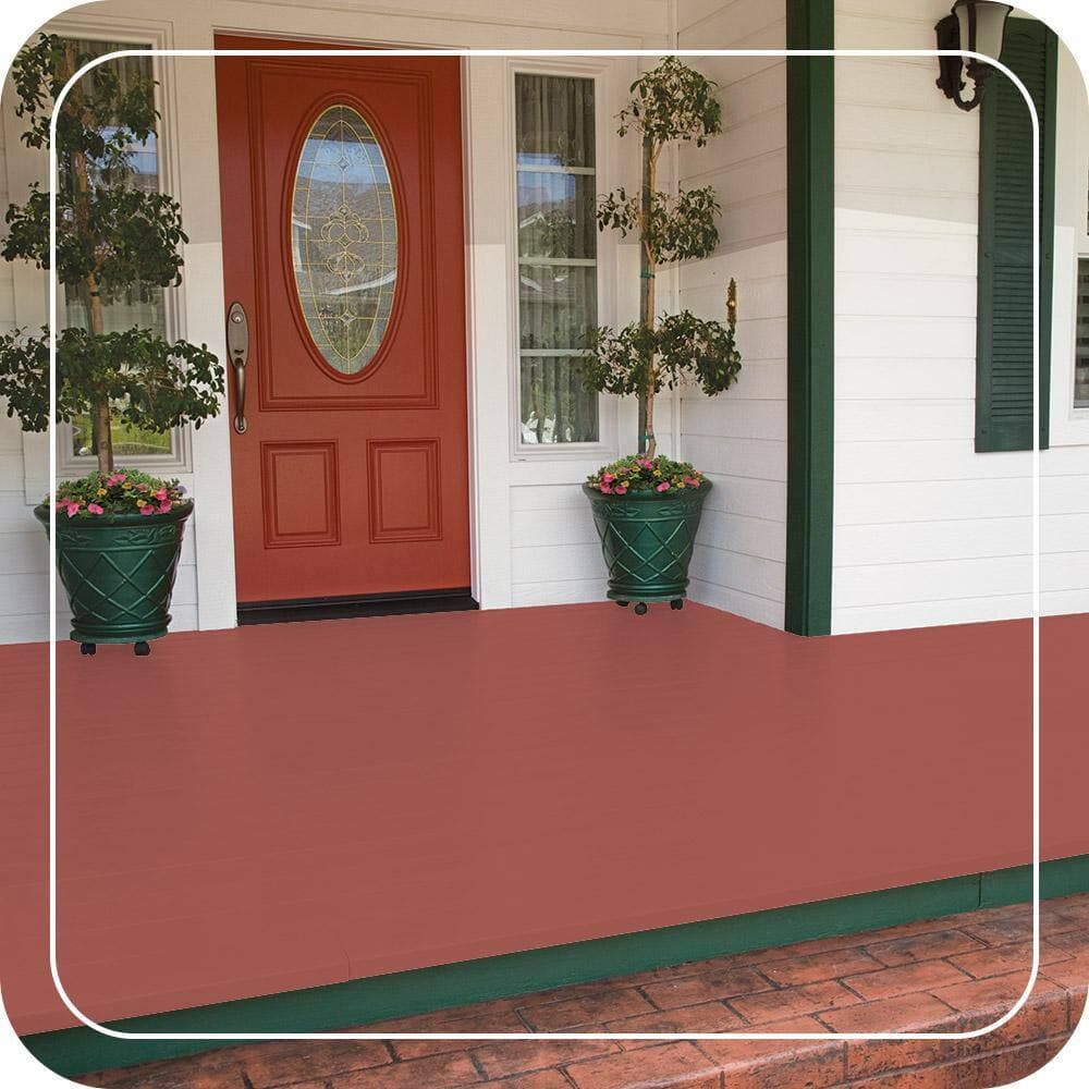 BEHR PREMIUM Home Decorators Collection #HDC-CL-10 Low-Lustre Enamel Int/Ext Porch and Patio Floor Paint (2)