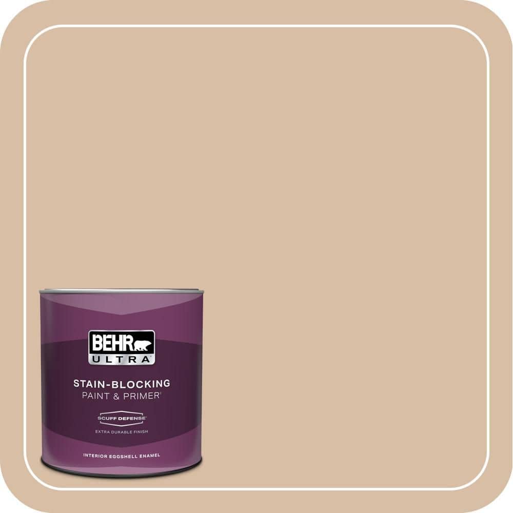 BEHR ULTRA 1 qt. #PPH-15 Nut Flavor Extra Durable Eggshell Enamel Interior Paint & Primer