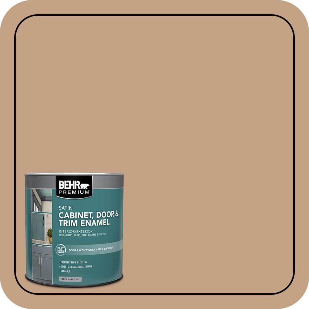 BEHR PREMIUM 1 qt. #S240-4 Pacific Bluffs Satin Enamel Interior/Exterior Cabinet, Door & Trim Paint (1)