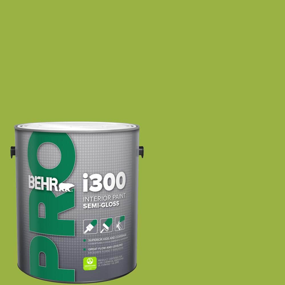 BEHR PRO 1 gal. #410B-7 Bamboo Leaf Semi-Gloss Interior Paint