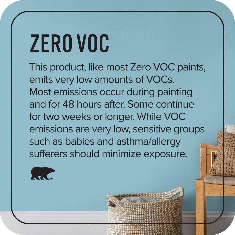BEHR PREMIUM PLUS 1 gal. #S460-3 Blue Echo Satin Enamel Low Odor Interior Paint & Primer (4)