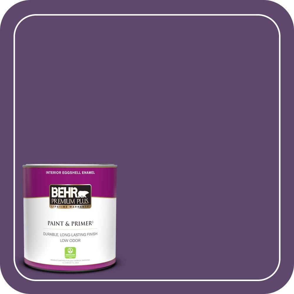 BEHR PREMIUM PLUS #S-G-660 Wild Grapes Enamel Interior/Exterior Paint & Primer Color Sample