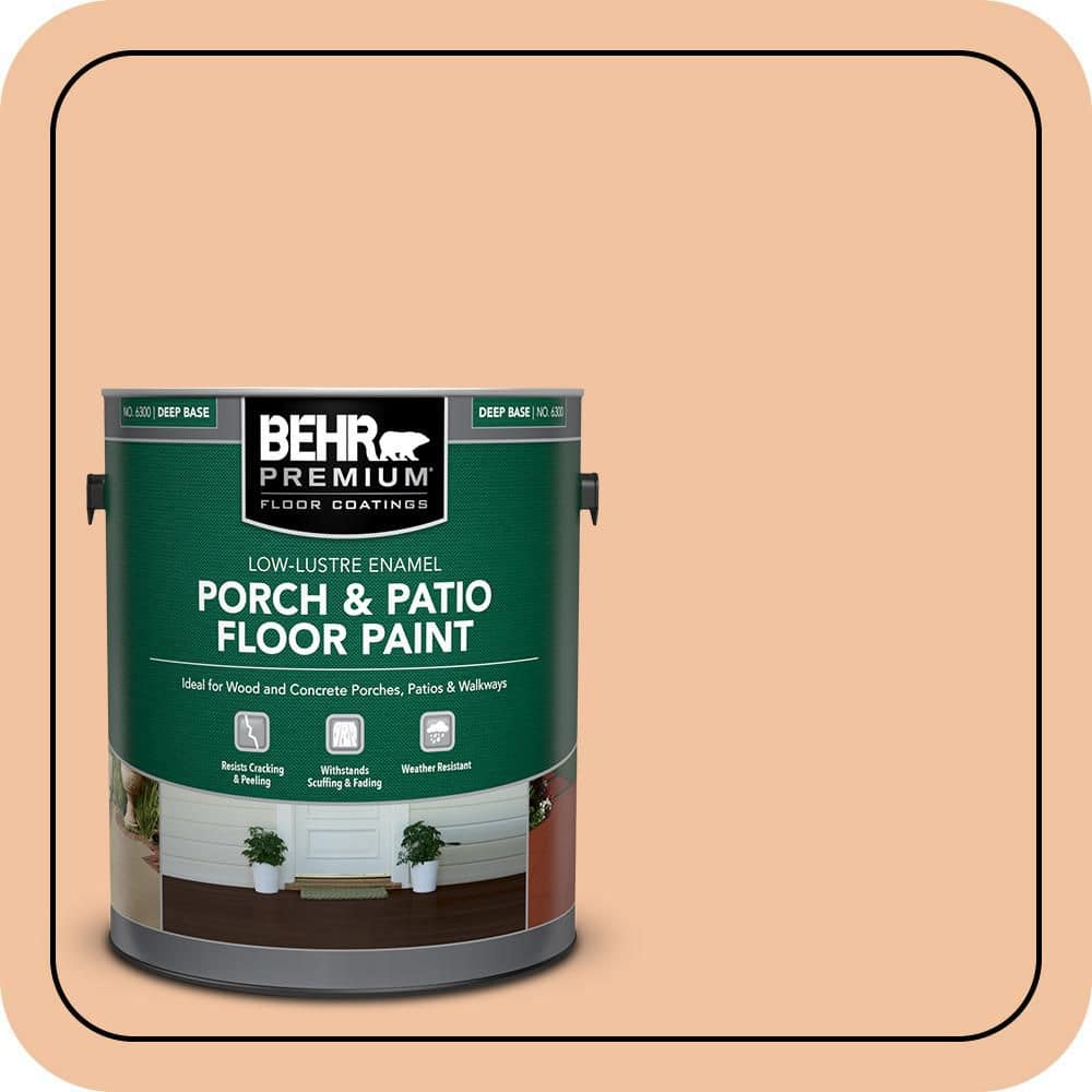 BEHR PREMIUM #M220-3 Low-Lustre Enamel Interior/Exterior Porch and Patio Floor Paint (1)