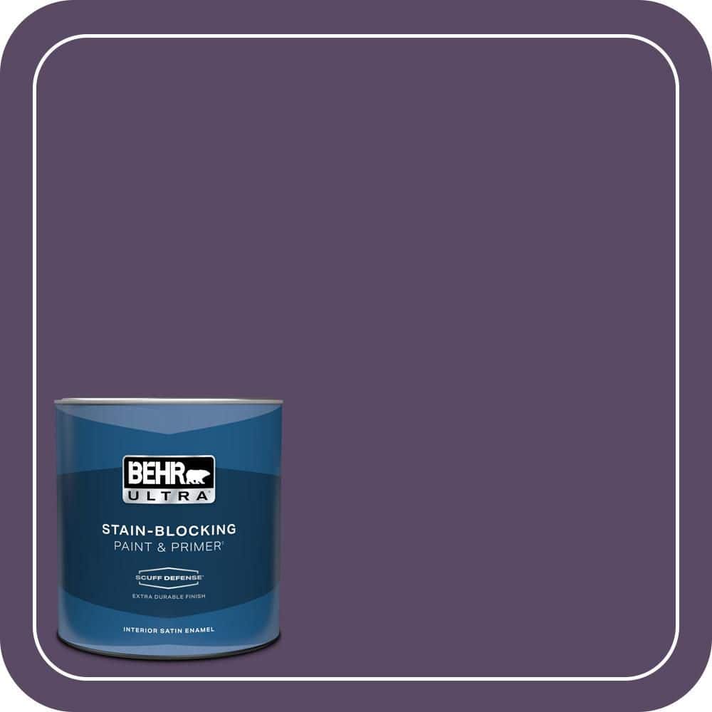 BEHR ULTRA 1 qt. #M570-7 Paparazzi Extra Durable Satin Enamel Interior Paint & Primer