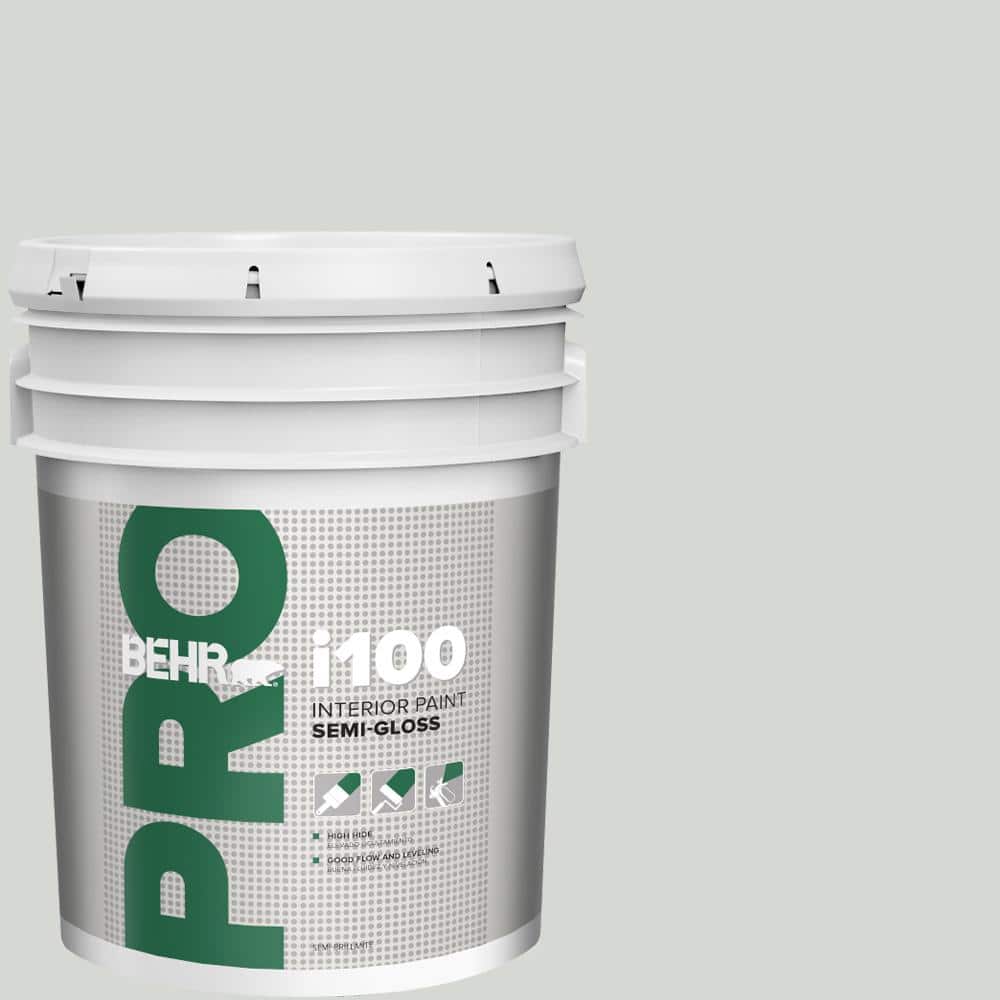 BEHR PRO 5 gal. #710E-2 Pensive Sky Semi-Gloss Interior Paint (1)