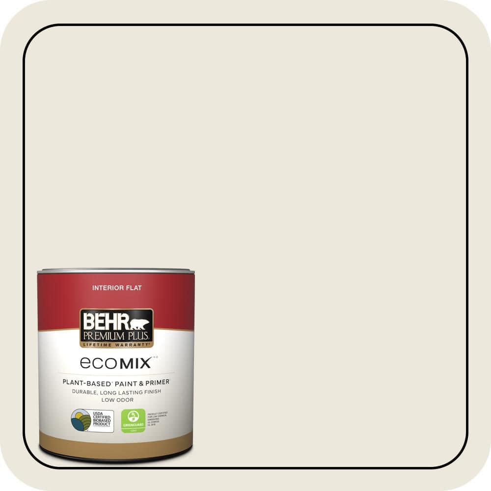 BEHR PREMIUM PLUS #N330-1 Milk Paint Enamel EcoMix Plant-Based & Primer (1)