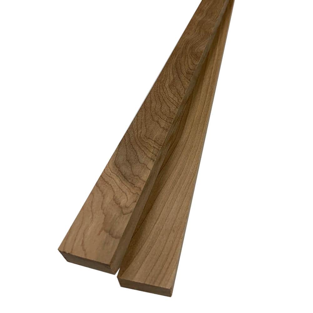 Swaner Hardwood 1 in. x 2 in. x 8 ft. Birch S4S Board (2-Pack) (1)
