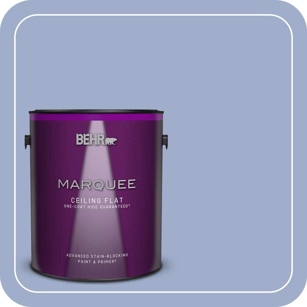 BEHR MARQUEE 1 gal. #MQ5-17 Poetry Reading One-Coat Hide Ceiling Flat Interior Paint & Primer