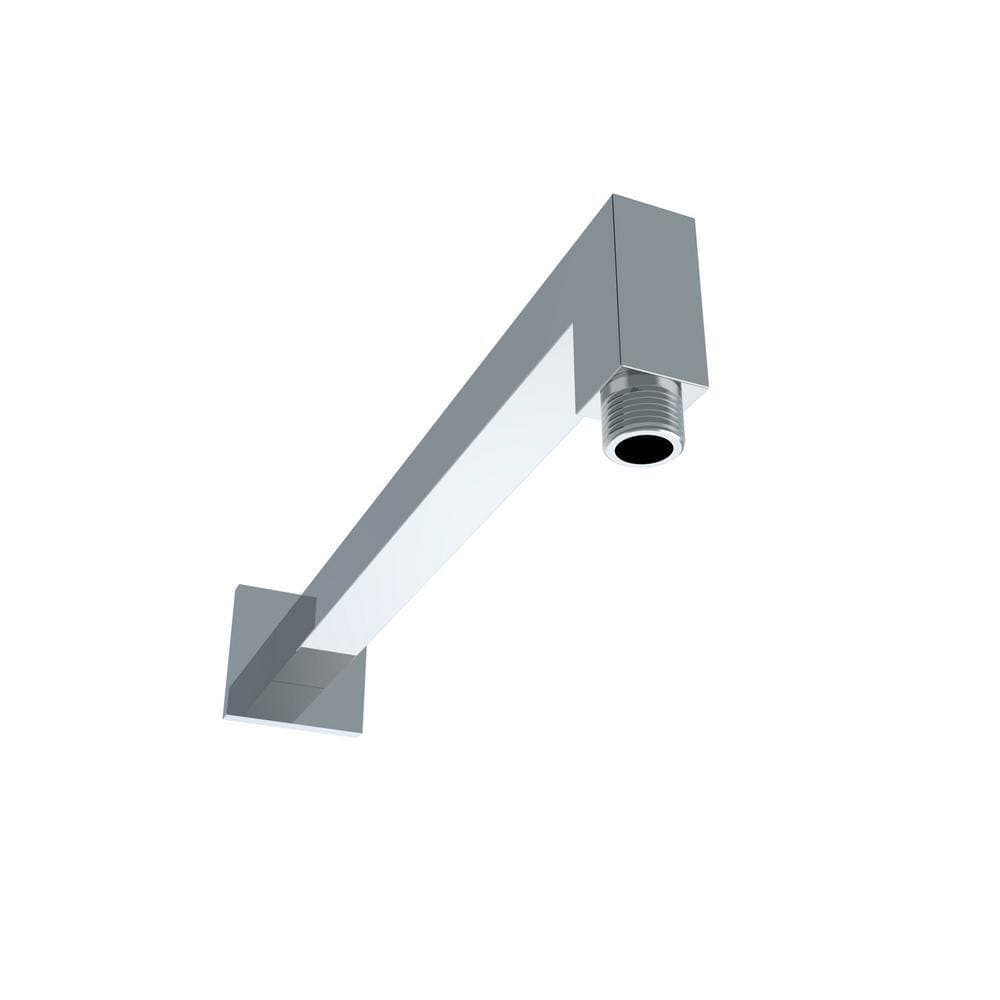 Maincraft 15 in. Metal Square Shower Arm, Chrome (3)