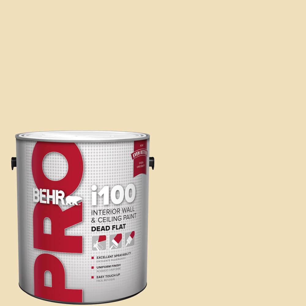 BEHR PRO 1 gal. #380E-3 Satin Souffle Dead Flat Interior Paint