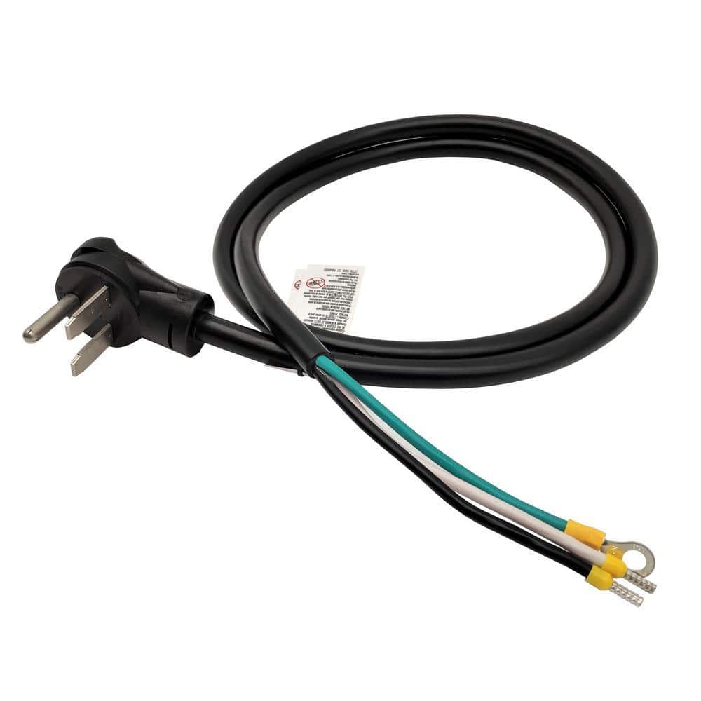 parkworld 6 ft. 10/3 30 Amp 250-Volt NEMA 6-30 Replacement Power Cord for Garage Heaters (6-30P to 3-Wires), Black