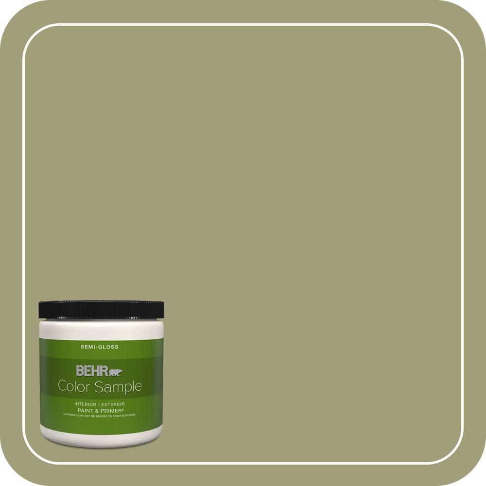 BEHR PREMIUM PLUS #MQ6-57 Bermuda Grass One-Coat Hide Enamel & Primer (1)