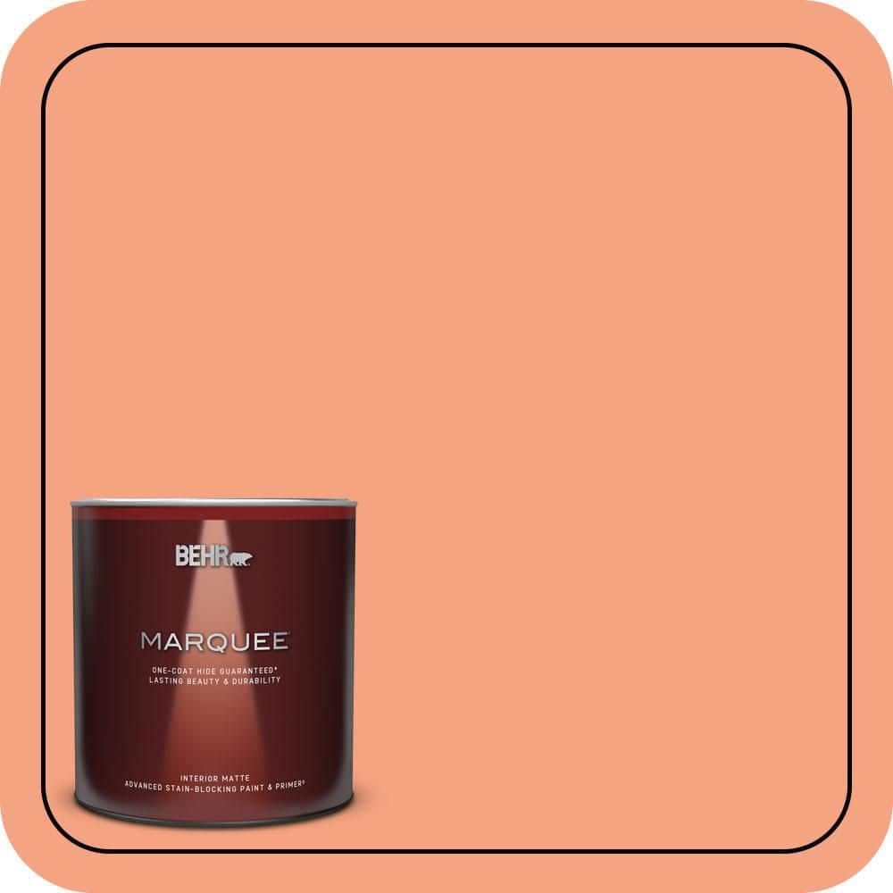 BEHR MARQUEE 1 qt. #P190-4 Siren Matte Interior Paint & Primer