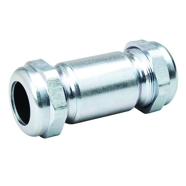 Southland 1/2 in. x 1/2 in. Galvanized Iron Compression Coupling Long Pattern (2)