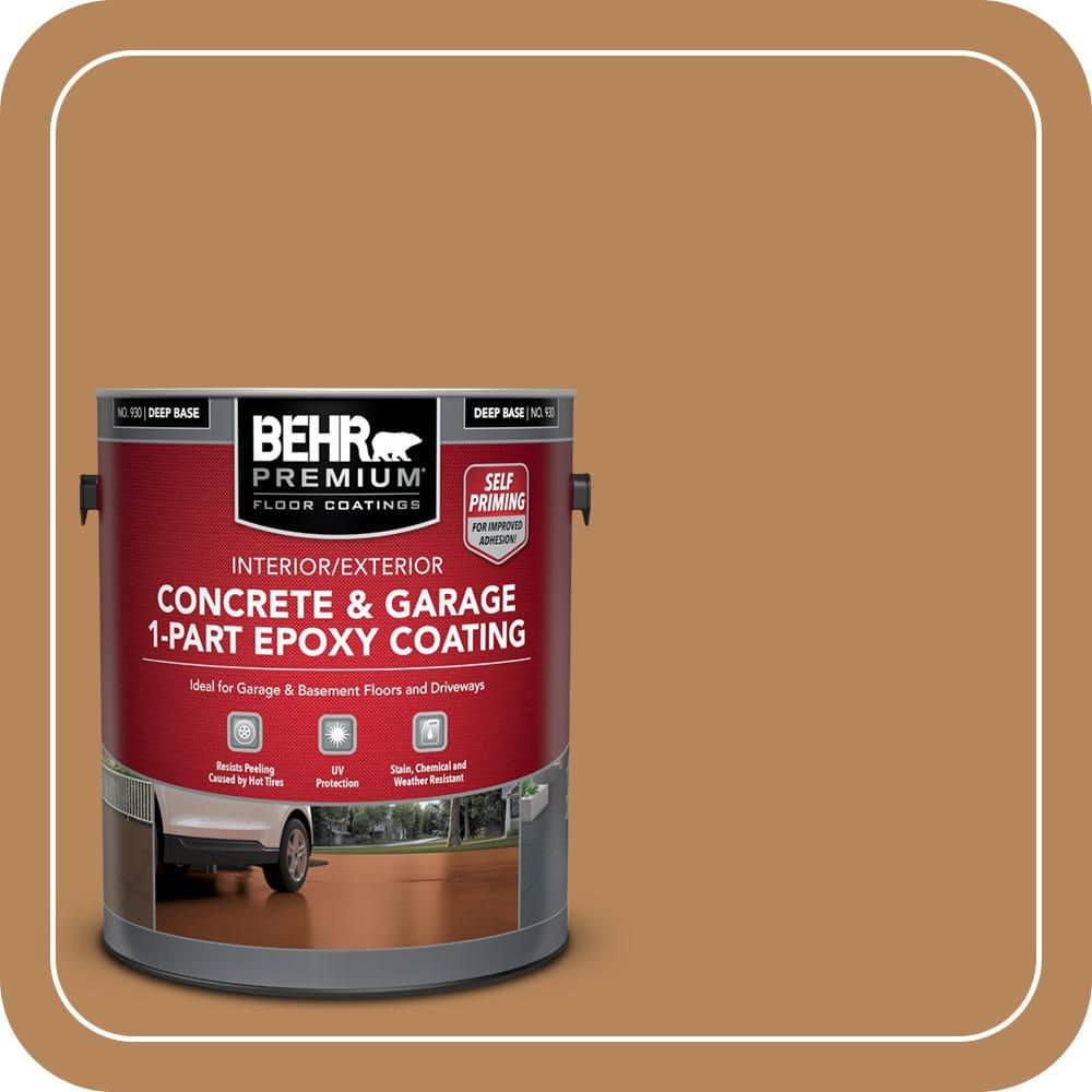 BEHR PREMIUM #S270-6 Self-Priming 1-Part Epoxy Satin Interior/Exterior Concrete and Garage Floor Paint (1)