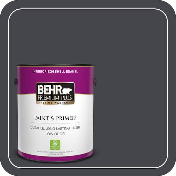 BEHR PREMIUM PLUS #760F-7 Sorcerer Enamel & Primer Color Sample (4)