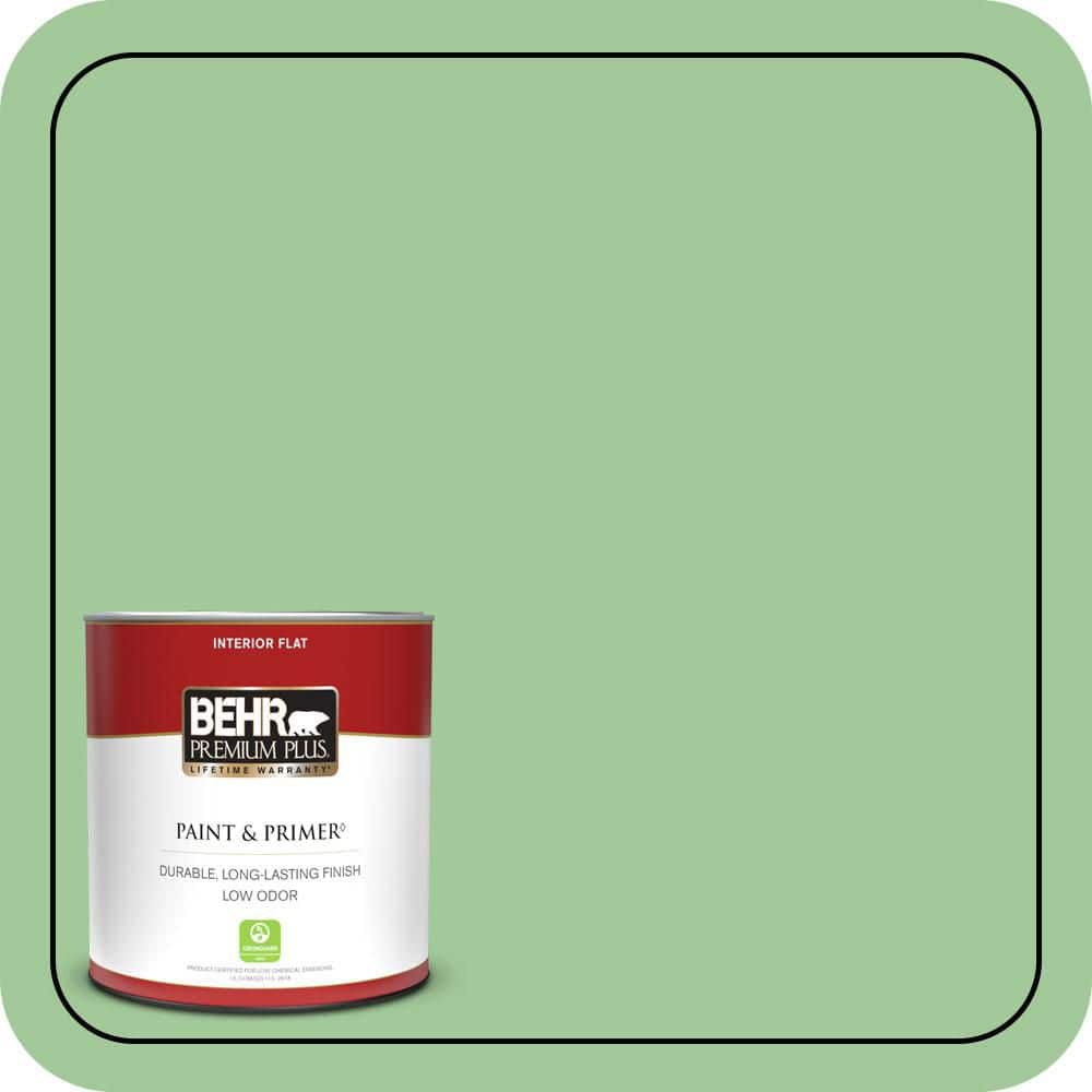 BEHR PREMIUM PLUS #M390-4 Gingko Enamel & Primer Color Sample (1)