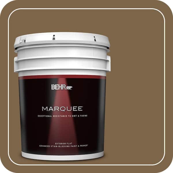 BEHR MARQUEE 5 gal. #PPU4-19 Arts and Crafts Flat Exterior Paint & Primer (2)