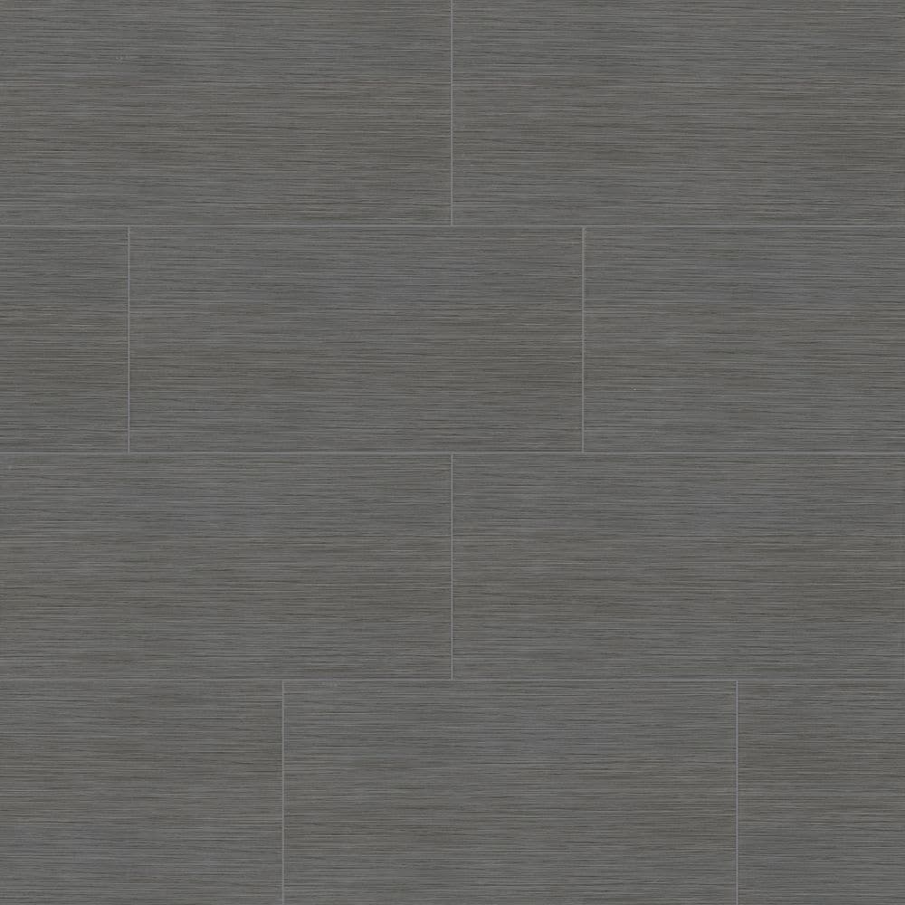 MSI Metro Gris 12 in. x 24 in. Matte Porcelain Floor and Wall Tile (2 sq. ft./Each) (2)