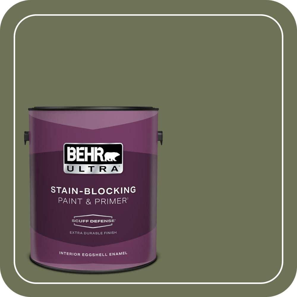 BEHR ULTRA 1 gal. #MQ6-53 Herb Cornucopia Extra Durable Eggshell Enamel Interior Paint & Primer