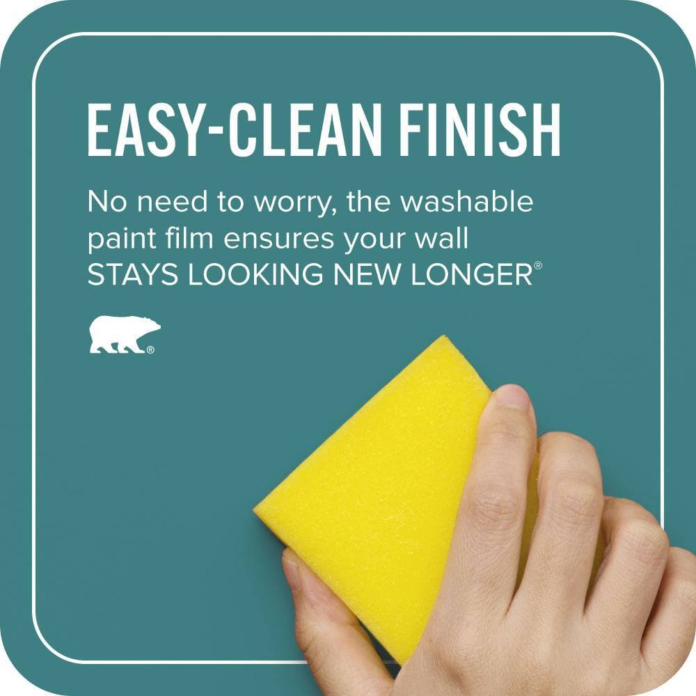 BEHR ULTRA 1 qt. #510D-7 Pacific Sea Teal Extra Durable Flat Interior Paint & Primer (4)