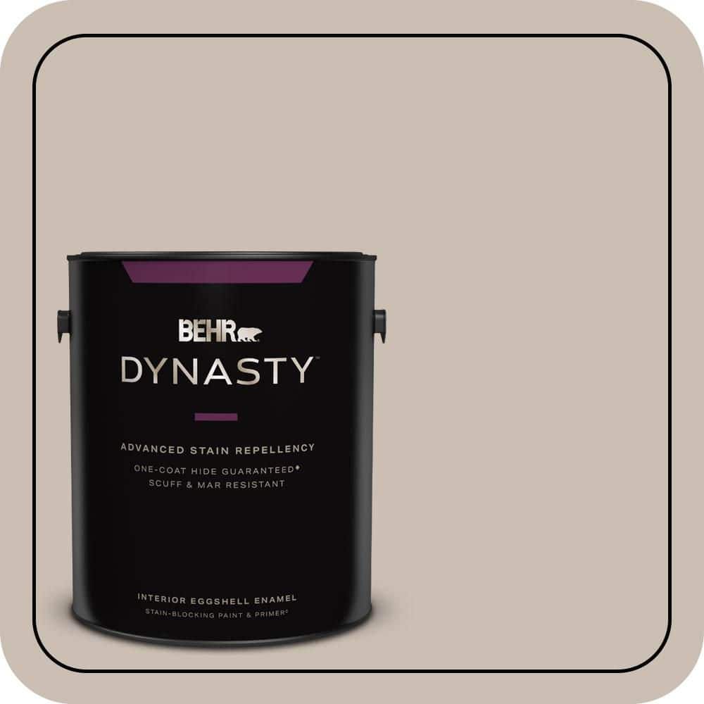 BEHR DYNASTY 1 gal. #T16-06 Penthouse View Eggshell Enamel Interior Stain-Blocking Paint & Primer