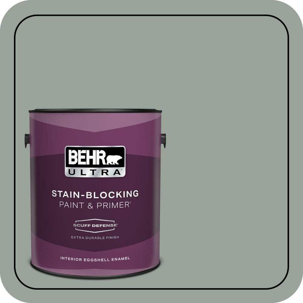 BEHR ULTRA 1 gal. #700F-4 Pinedale Shores Extra Durable Eggshell Enamel Interior Paint & Primer