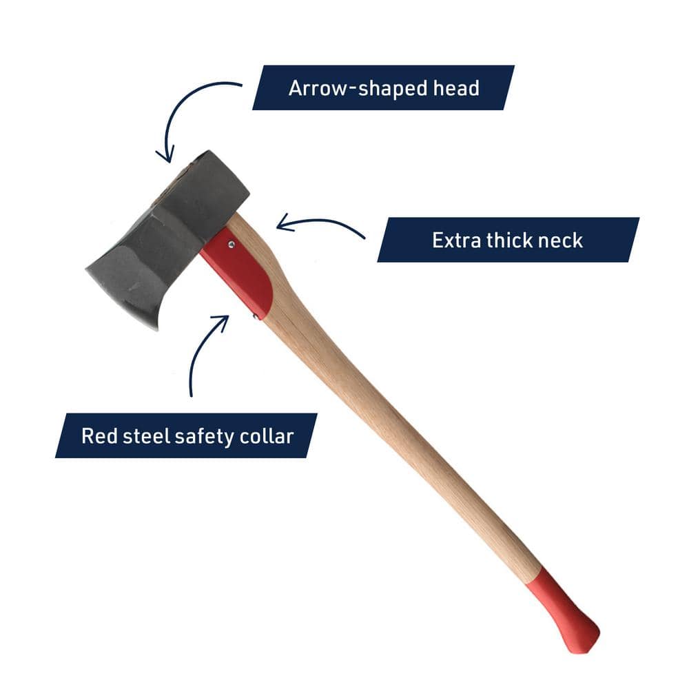 Pure Garden 36 in. Maul Wood Splitter Axe (3)