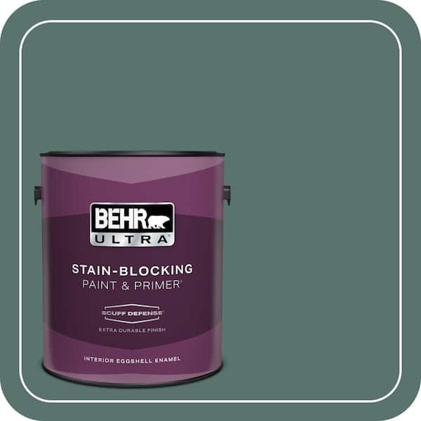 BEHR PREMIUM PLUS Home Decorators Collection #HDC-WR16-04 Noble Fir Enamel & Primer Color Sample (4)
